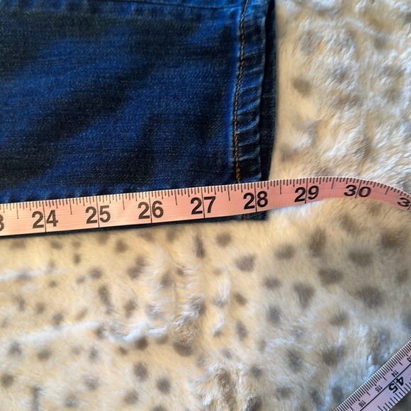 Ann Taylor Perfect Skinny Ankle Jeans Medium Dark Wash Like New Condition - Picture 6 of 8